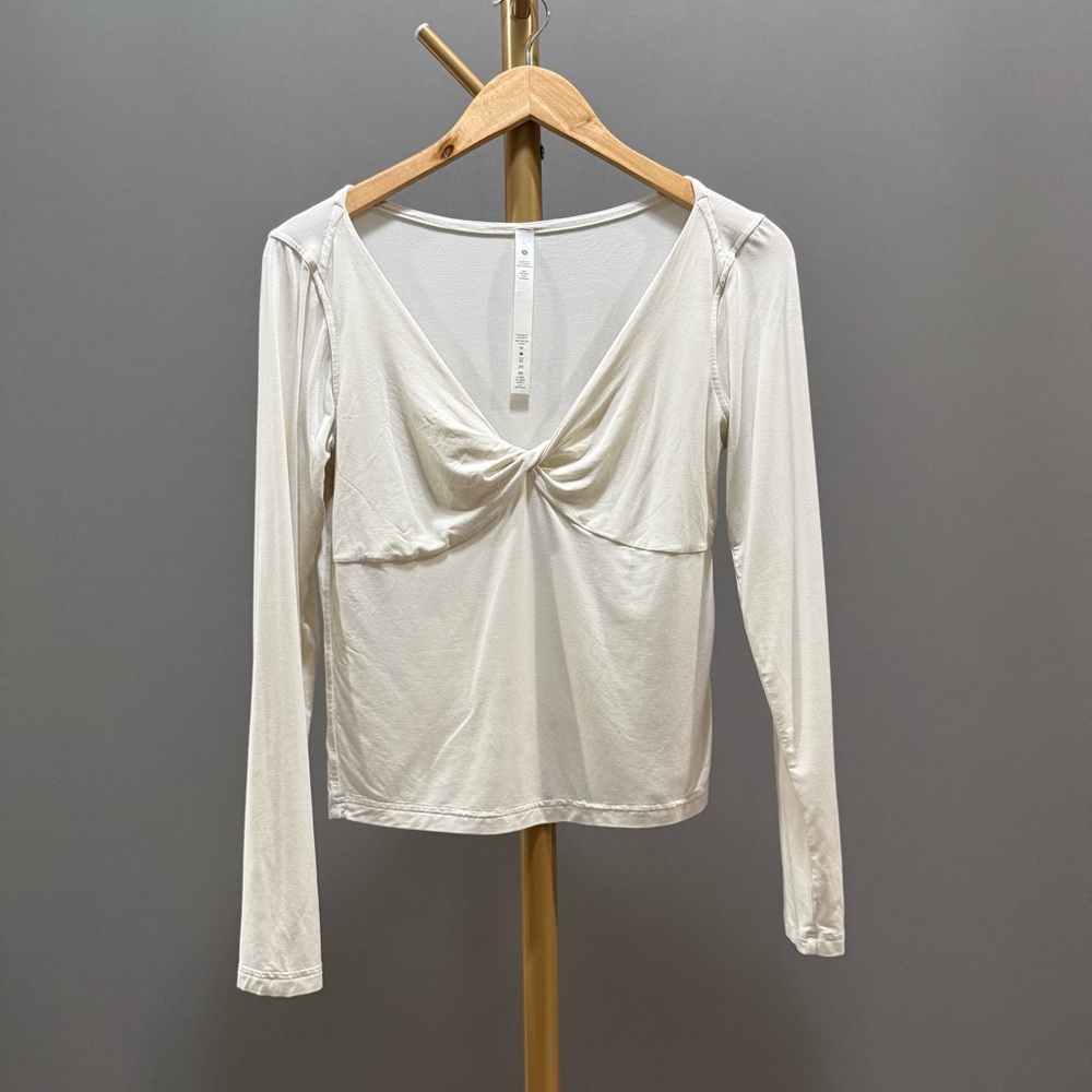 Lululemon Modal-Silk Blend V-Neck Shirt